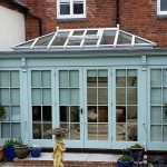 Hardwood Conservatory with Lantern Light Longdon Staffordshire