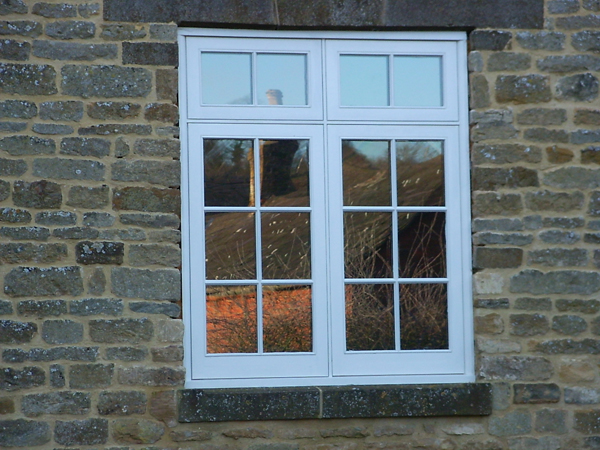 Traditional Georgian softwood window Cotswolds Wiltshire