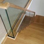Zig Zag staircase with glass balustrade